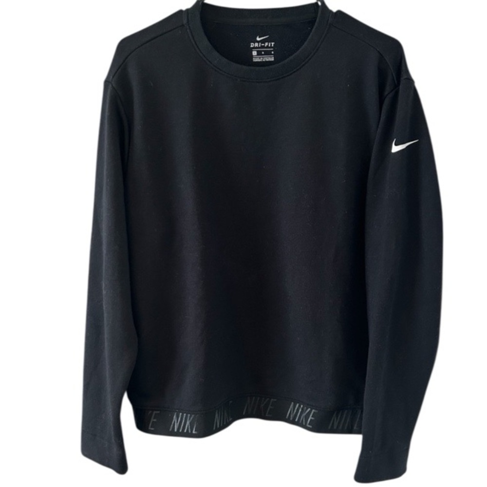 Nike Women's Black Crewneck Sweater